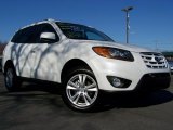 2010 Pearl White Hyundai Santa Fe Limited #26777975