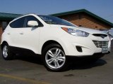 2010 Cotton White Hyundai Tucson Limited #26777979