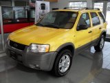 2001 Chrome Yellow Metallic Ford Escape XLT V6 4WD #26778419
