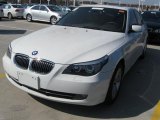 2009 Alpine White BMW 5 Series 528i Sedan #26778315