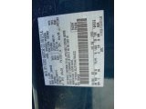 2000 F150 Color Code for Island Blue Metallic - Color Code: R1