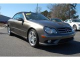 2008 Indium Grey Metallic Mercedes-Benz CLK 550 Cabriolet #26832375