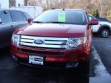 2008 Redfire Metallic Ford Edge Limited #26832208
