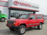 1999 Flame Red Jeep Cherokee Sport 4x4 #26881595