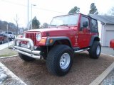 2003 Flame Red Jeep Wrangler X 4x4 #26881824