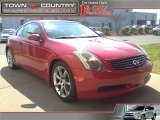 2003 Laser Red Infiniti G 35 Coupe #26881872