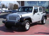 2007 Bright Silver Metallic Jeep Wrangler Unlimited X #26881573