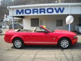 2009 Torch Red Ford Mustang V6 Convertible #26935418