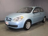 2008 Ice Blue Hyundai Accent GS Coupe #26935617