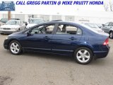 2007 Royal Blue Pearl Honda Civic EX Sedan #26935221