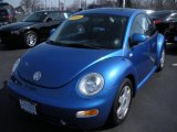 1999 Bright Blue Metallic Volkswagen New Beetle GLX 1.8T Coupe #26935528