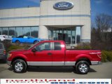 2010 Red Candy Metallic Ford F150 XLT SuperCab 4x4 #26996508