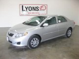 2010 Classic Silver Metallic Toyota Corolla LE #26996252