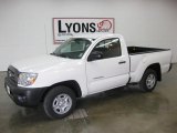 2010 Super White Toyota Tacoma Regular Cab #26996254