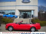 2009 Torch Red Ford Mustang V6 Convertible #26996512