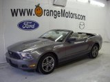 2010 Sterling Grey Metallic Ford Mustang V6 Premium Convertible #26996671