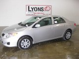 2010 Classic Silver Metallic Toyota Corolla LE #26996283