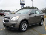 2010 Mocha Steel Metallic Chevrolet Equinox LS #26996735