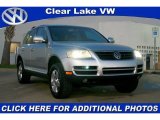 2005 Blue Silver Metallic Volkswagen Touareg V6 #27051567