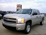 2008 Graystone Metallic Chevrolet Silverado 1500 LT Crew Cab 4x4 #27051411