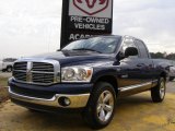 2008 Patriot Blue Pearl Dodge Ram 1500 Big Horn Edition Quad Cab #27051415