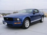 2008 Vista Blue Metallic Ford Mustang V6 Deluxe Coupe #27071363