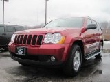 2010 Inferno Red Crystal Pearl Jeep Grand Cherokee Laredo 4x4 #27071371