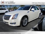 White Diamond Tricoat Cadillac CTS in 2010