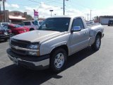 2004 Silver Birch Metallic Chevrolet Silverado 1500 Regular Cab #27071407