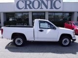 Summit White GMC Canyon in 2010
