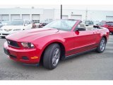 2010 Red Candy Metallic Ford Mustang V6 Premium Convertible #27070983