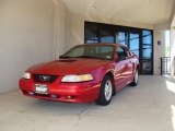 2000 Laser Red Metallic Ford Mustang V6 Coupe #27113568