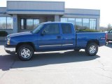 2003 Arrival Blue Metallic Chevrolet Silverado 1500 Z71 Extended Cab 4x4 #27113582