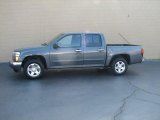 Dark Steel Gray Metallic GMC Canyon in 2009