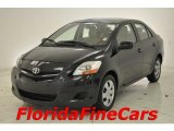 2007 Black Sand Pearl Toyota Yaris Sedan #27113304