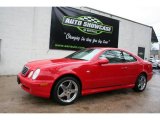 1999 Magma Red Mercedes-Benz CLK 430 Coupe #27113603