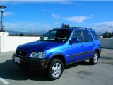 2000 Electron Blue Pearl Honda CR-V EX 4WD #2697748