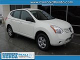 2009 Phantom White Nissan Rogue S AWD #27113156