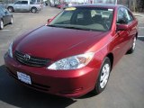 2002 Salsa Red Pearl Toyota Camry LE #27113467