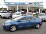 2010 Atomic Blue Metallic Honda Civic LX Coupe #27113628