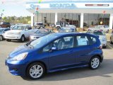 2010 Blue Sensation Pearl Honda Fit Sport #27113630