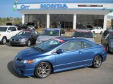 2006 Atomic Blue Metallic Honda Civic EX Coupe #27113633