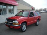 2000 Victory Red Chevrolet Blazer LS 4x4 #27113783