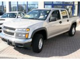 2004 Silver Birch Metallic Chevrolet Colorado LS Crew Cab 4x4 #27168513