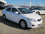 2010 Super White Toyota Corolla LE #27169217