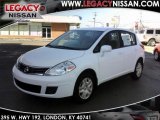 2010 Fresh Powder White Nissan Versa 1.8 S Hatchback #27168657