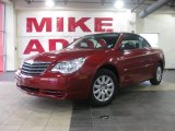 2009 Inferno Red Crystal Pearl Chrysler Sebring LX Convertible #27169055