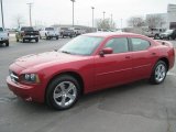 2010 Inferno Red Crystal Pearl Dodge Charger SXT #27169359