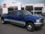 Sonic Blue Metallic Ford F350 Super Duty in 2003