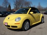 2008 Sunflower Yellow Volkswagen New Beetle SE Convertible #27168958